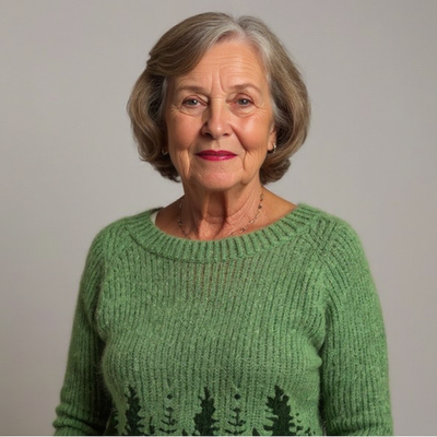 Diana | Vintage Islandsk Genser