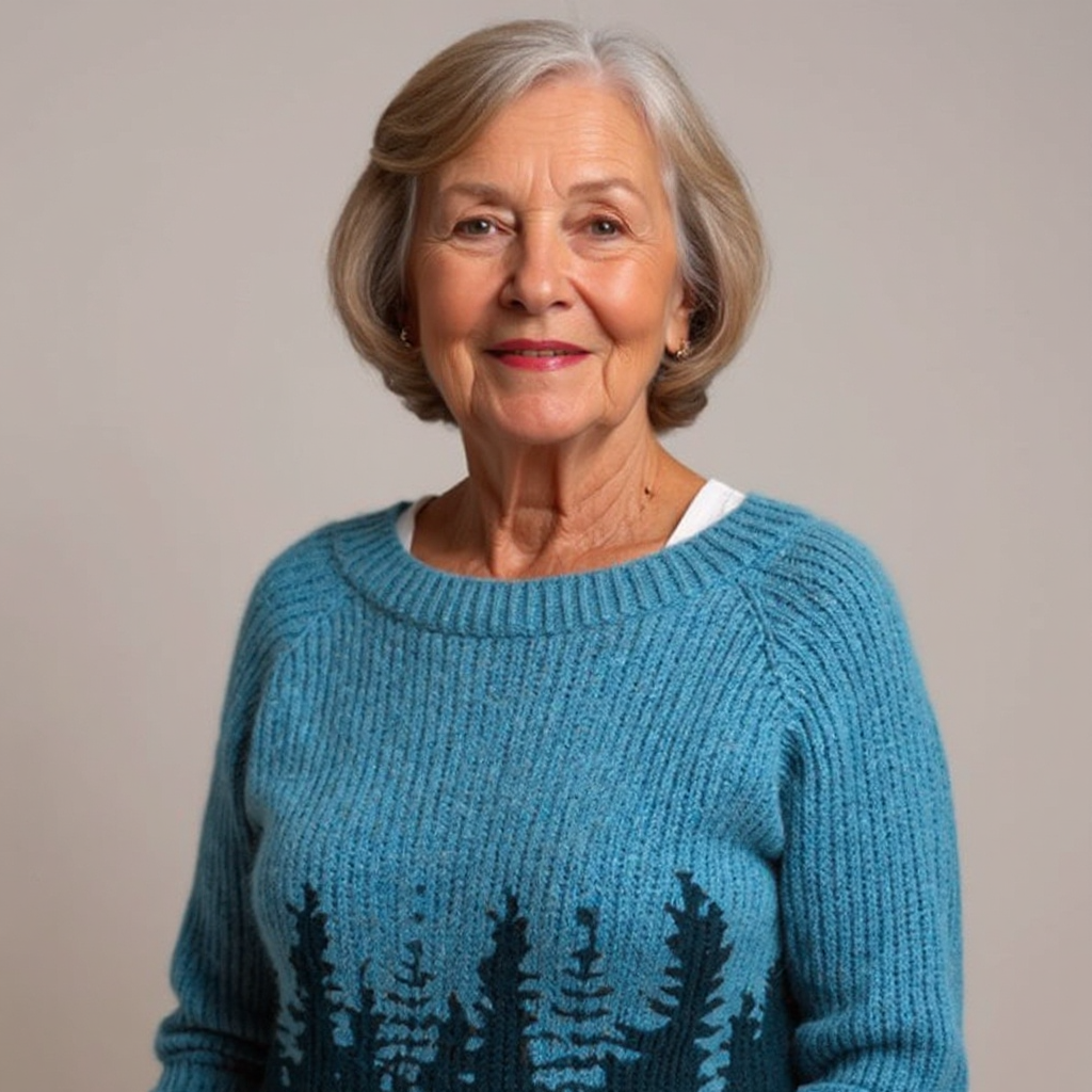 Lilly | Vintage Islandsk Genser