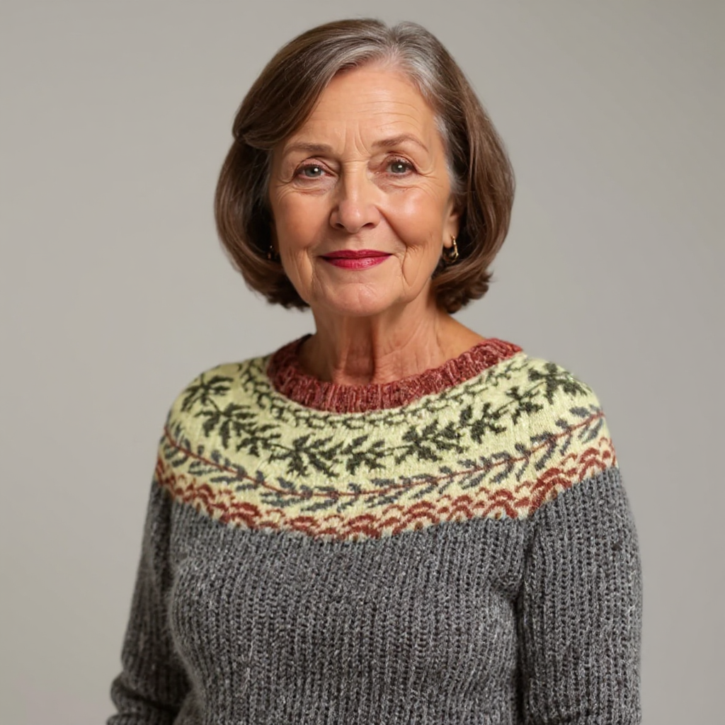 Frances | Vintage Islandsk Genser