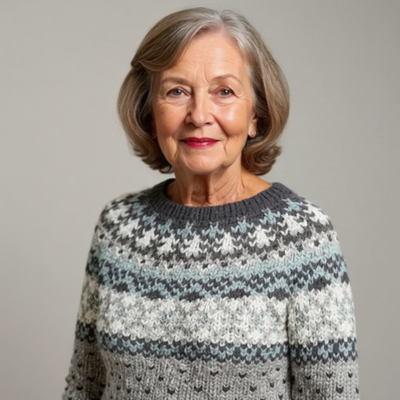 Erica | Vintage Islandsk Genser