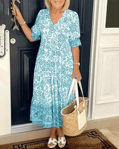 Leah | Elegant og komfortabel sommerkjole
