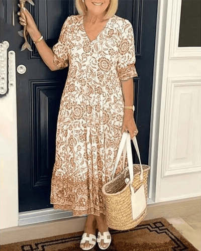 Leah | Elegant og komfortabel sommerkjole